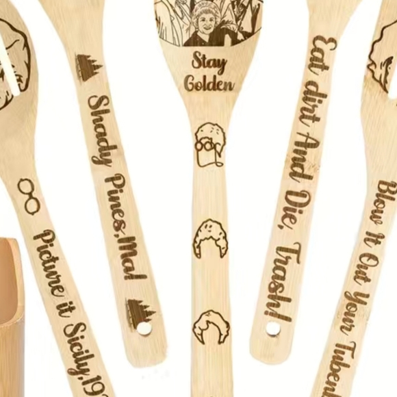 5 piece bamboo kitchenware - Picture 3 of 9